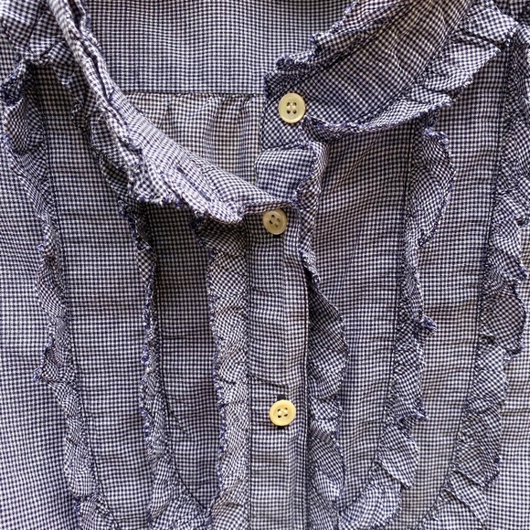 J CREW RUFFLE BLOUSE - Picture 4 of 10
